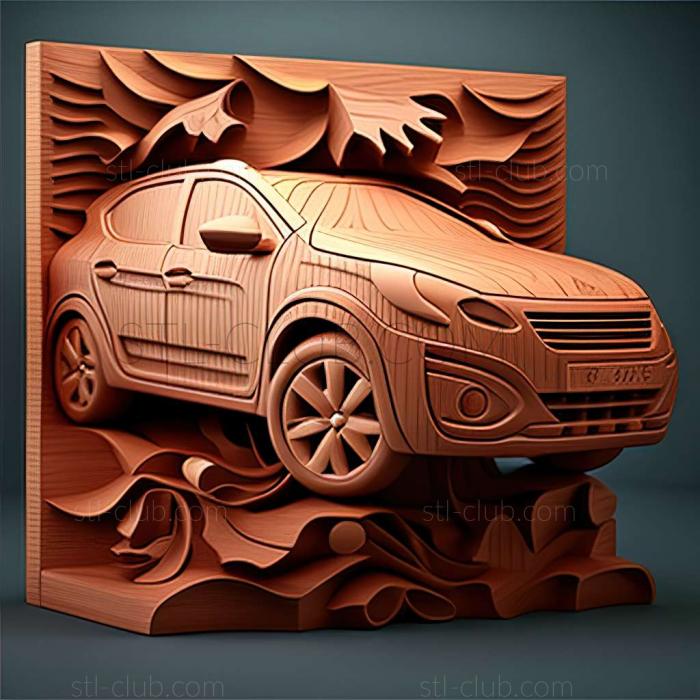 3D мадэль Peugeot 4008 (STL)